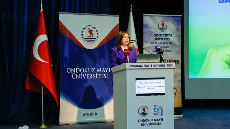 OMÜ’de “Bağımlılıkla Mücadelede Aile ve Gençlik Sempozyumu” düzenlendi